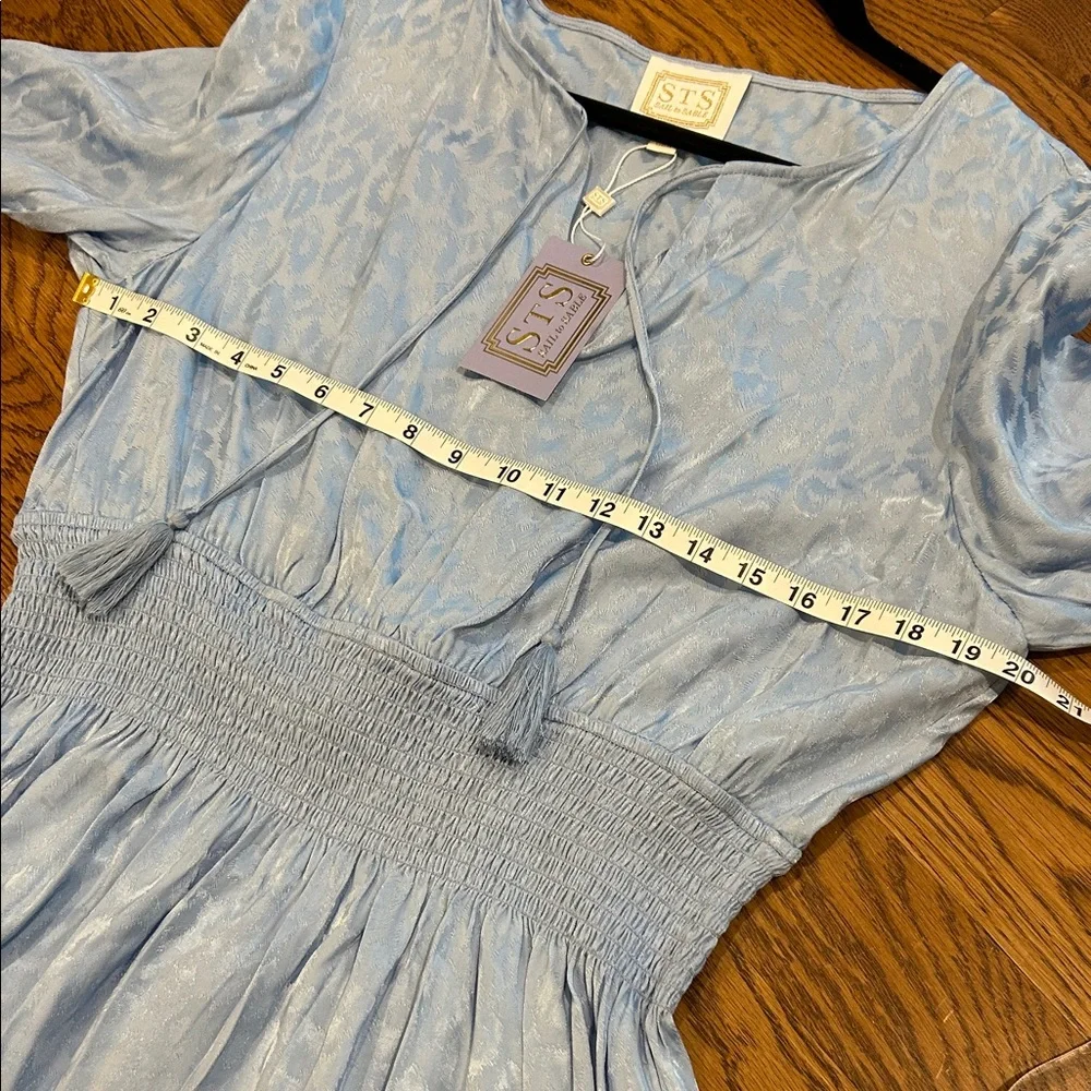 Sail to Sable Blue Long Sleeve Dress. NEW with tags.  Size XL - Picture 10 of 17